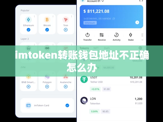 imtoken转账钱包地址不正确怎么办
