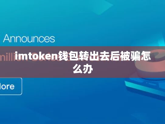 imtoken钱包转出去后被骗怎么办