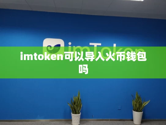imtoken可以导入火币钱包吗