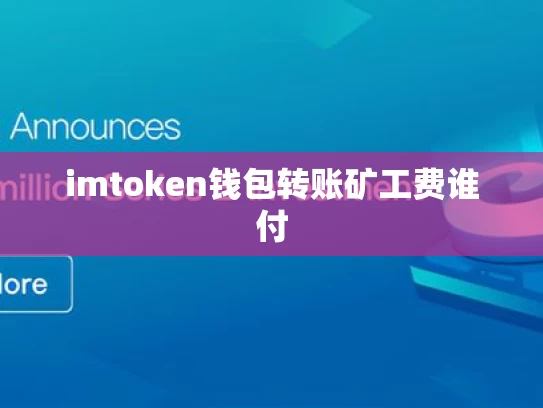 imtoken钱包转账矿工费谁付