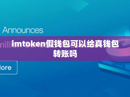 imtoken假钱包可以给真钱包转账吗