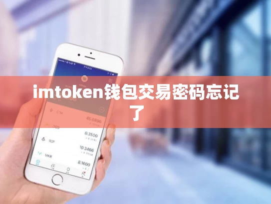imtoken钱包交易密码忘记了