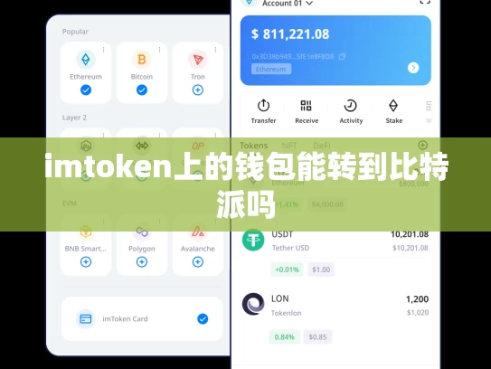imtoken上的钱包能转到比特派吗