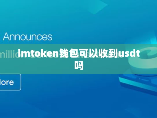 imtoken钱包可以收到usdt吗
