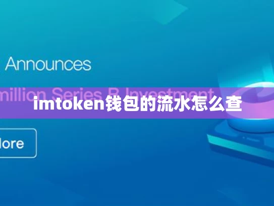 imtoken钱包的流水怎么查