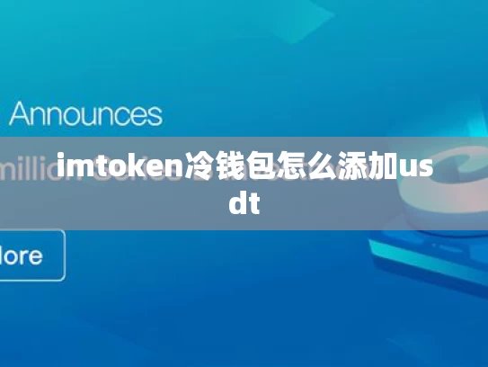 imtoken冷钱包怎么添加usdt