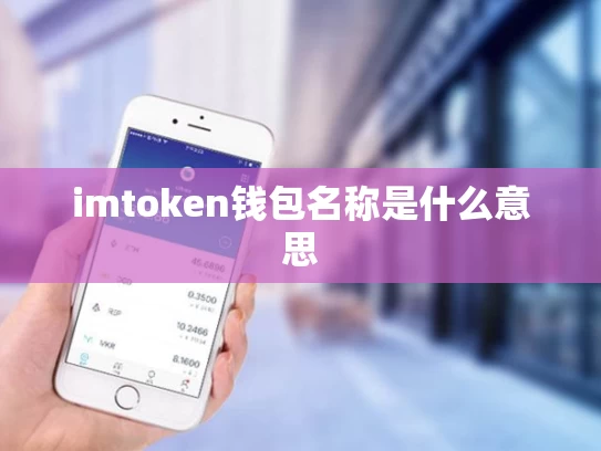 imtoken钱包名称是什么意思