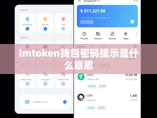 imtoken钱包密码提示是什么意思