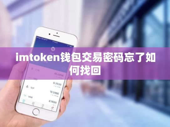 imtoken钱包交易密码忘了如何找回