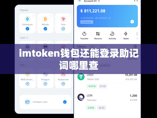 imtoken钱包还能登录助记词哪里查